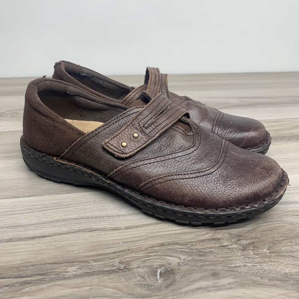 Earth Spirit Shoes Womens Sz 9 Gelron 2000 Casual Loafers Comfort Brown Slip On